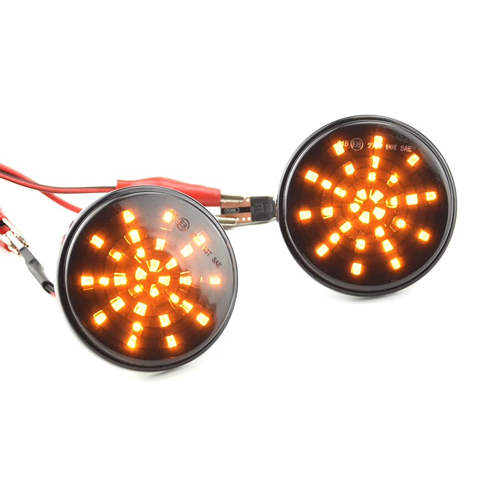 

Dynamic Turn Signal Side Marker Light Indicator Blinker For Mazda MX-5 Mk1 Mk2 Mk3 1989-2015 LED Flowing Water