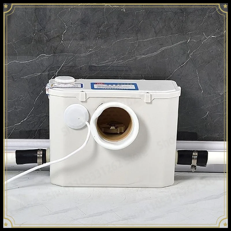Basement Upper Drainage Toilet Sewage Lift Pump, Electric Crushing Upper Drainage Pump, Multi-functional Sewage Pump