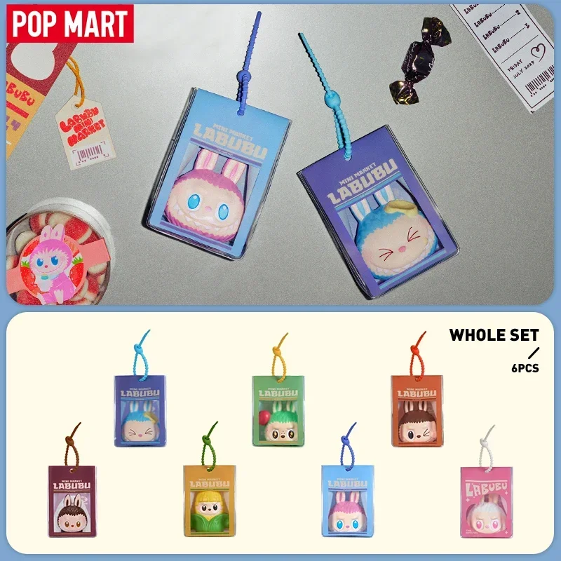 

POP MART THE MONSTERS Wacky Mart Series-Squishy Charm слепая коробка Guess Bag оригинальные игрушки куклы милые аниме фигурки украшения подарок