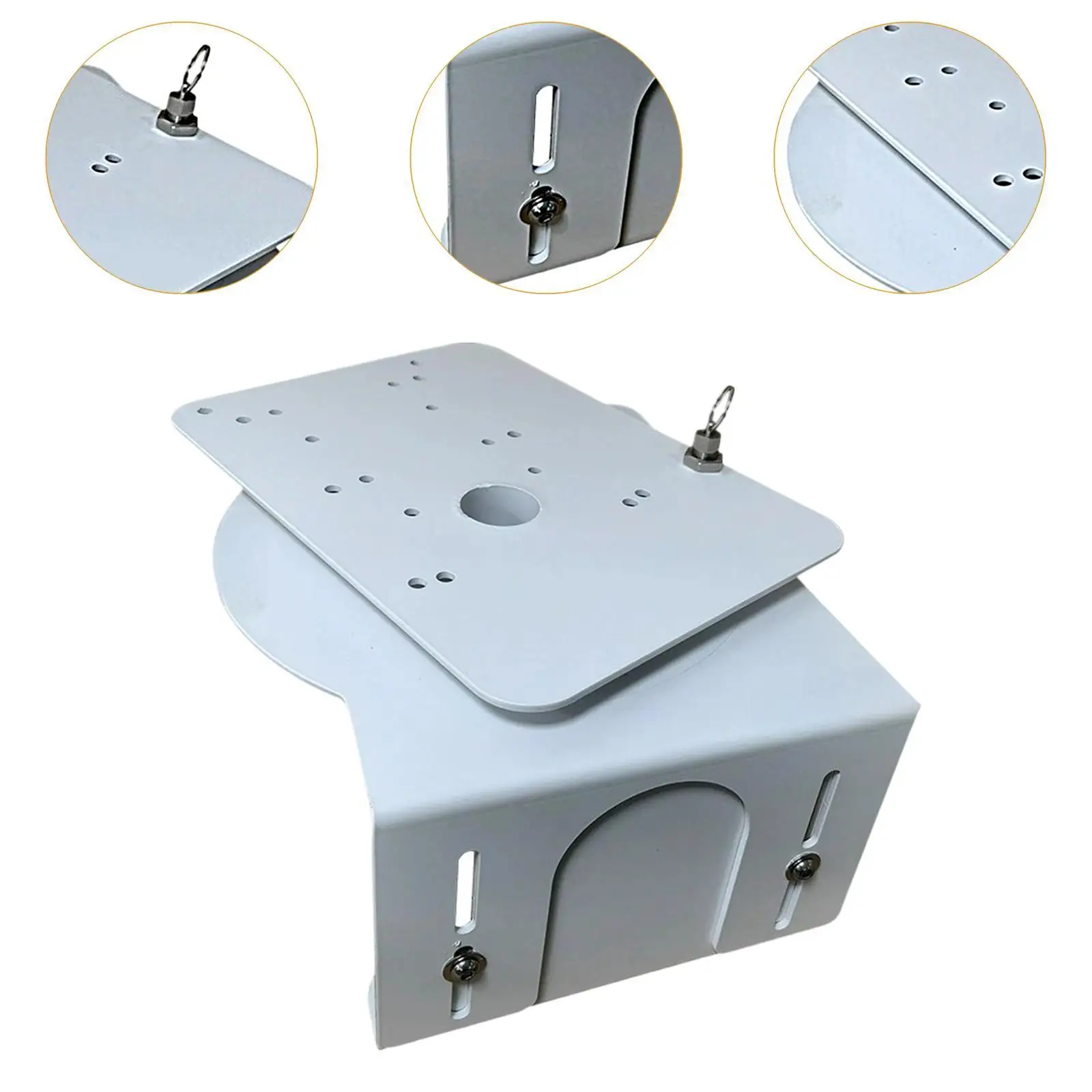 Rotating Trolling Motor Mount Bracket for Kayak Portable Manual Marine Propulsion High Thrust Support Accessory