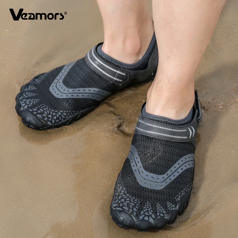 Light Breathable Men's Barefoot Wading Shoes Quick Dry Women Water Sport Shoes Sailing Surfing Beach Aqua Shoes Non-slip