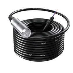 Submersible Water Level Sensor 4-20mA 0-10V for Inflatable Swimming Pool Fish Tank RS485 Modbus Liquid Level Transmitter