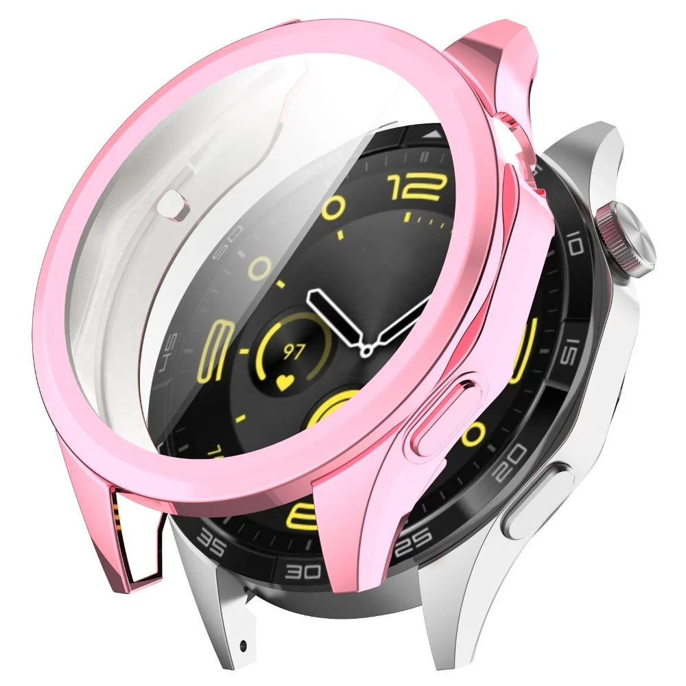 Full Cover TPU Case New Smart Bumper Protective Shell Soft Watchband Screen Protector for Huawei Watch GT 4 41/46mm
