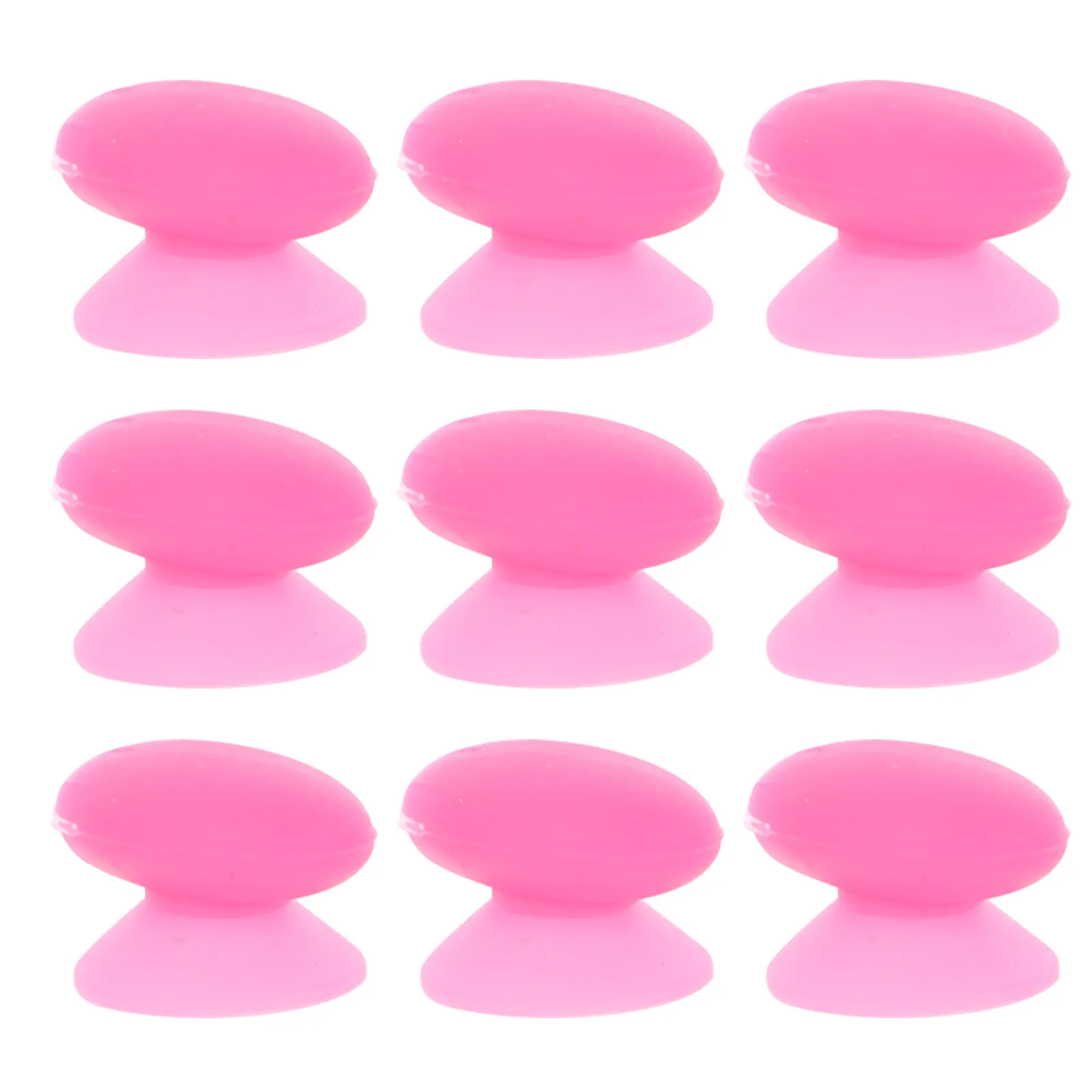 10 Pcs Dust-proof Silicone Lip Brush Anti-lost Cover Guards for Makeup Brushes Cap