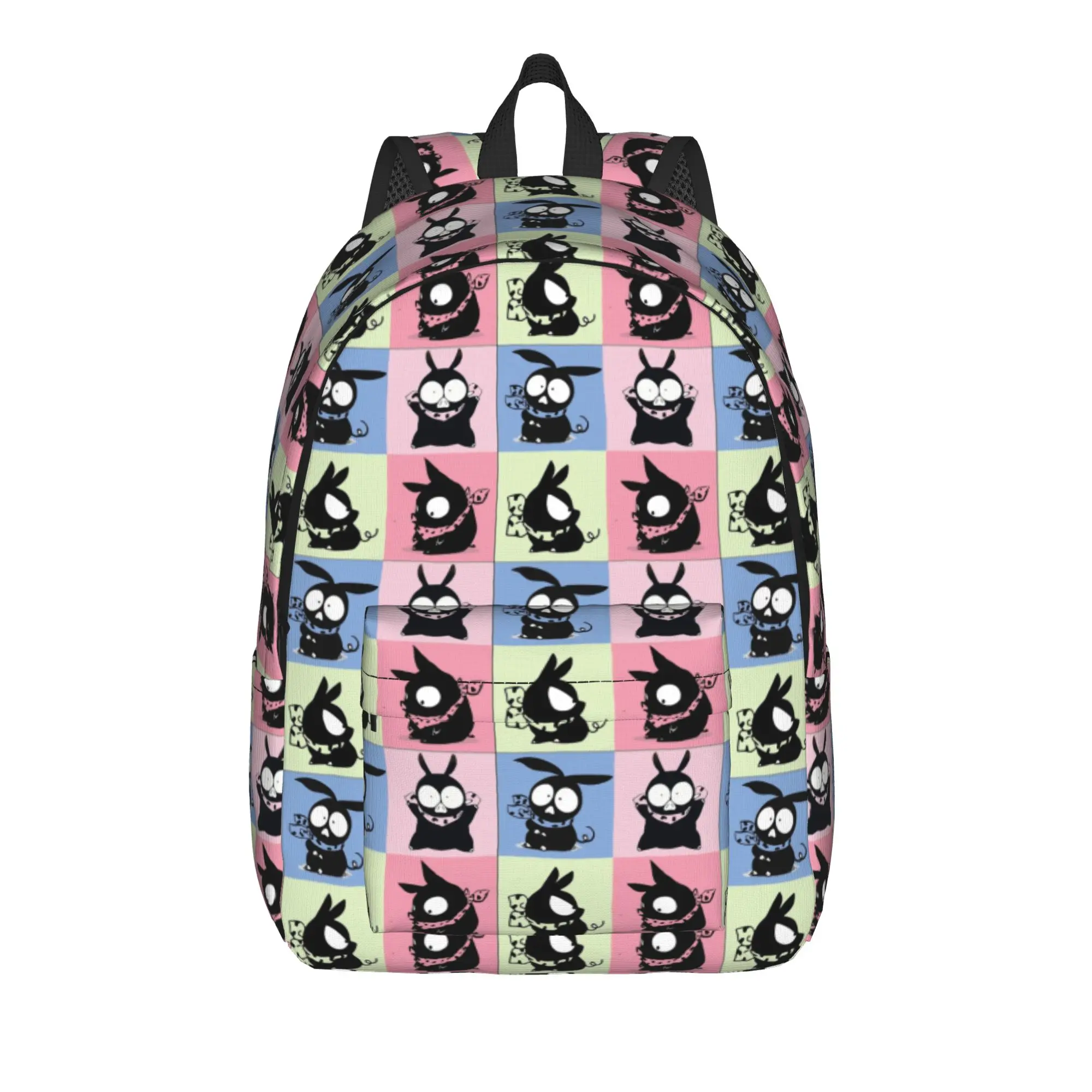 Prime Series of P-Chan Fashion Backpack Lightweight High School Business Ranmas Anime Daypack for Men Women Laptop Canvas Bags