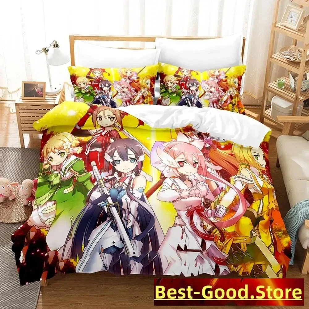 

Yuki Yuna is a Hero Bedding Set Cartoon Anime three-piece set Adult Kid Bedroom Duvetcover Sets 3D Kawaii Girls 2023 New