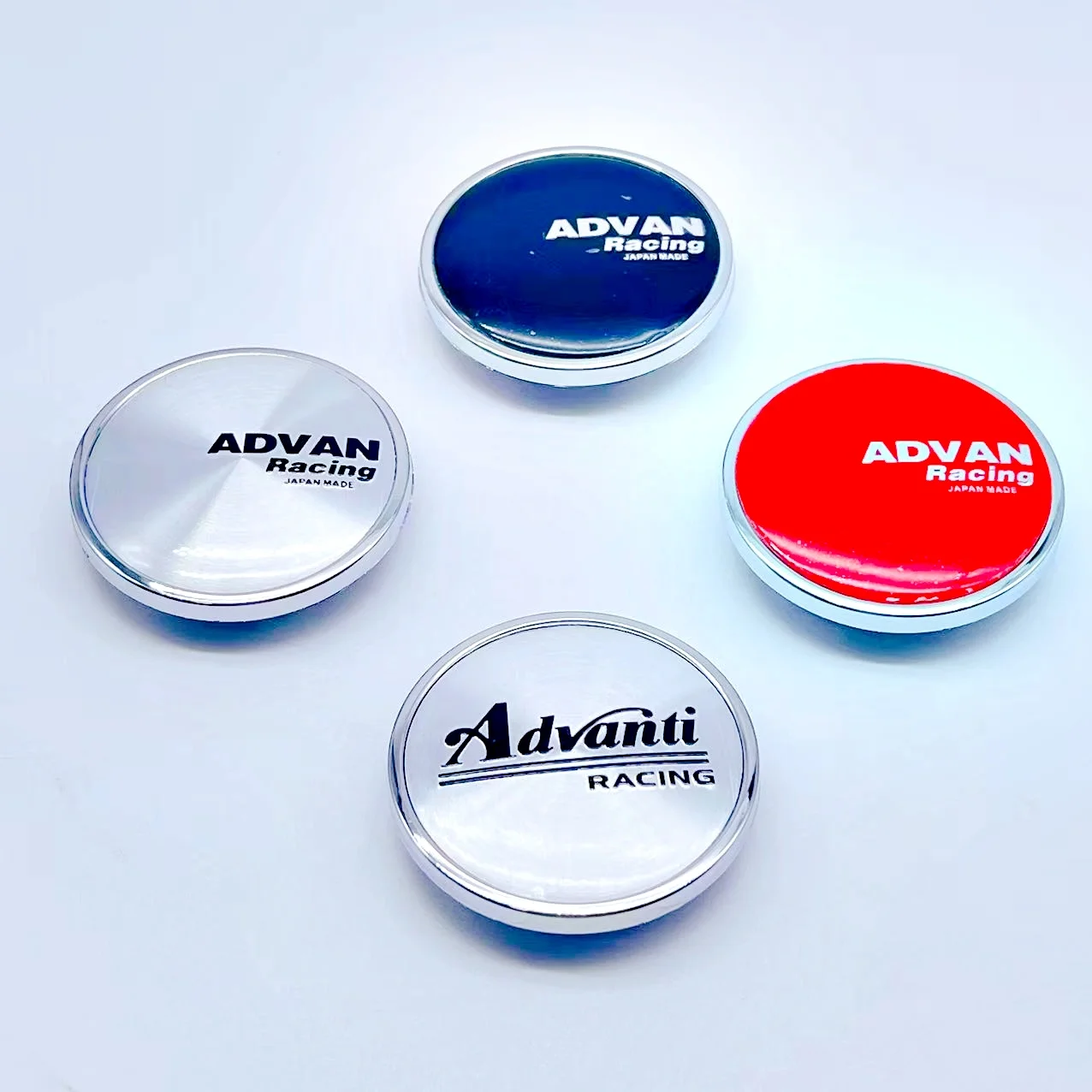 

4pcs/Lot 3D High Quality 62mm For Car emblem Wheel hub Center Cap ADVAN Racing Badge covers sticker Decals Styling accessories