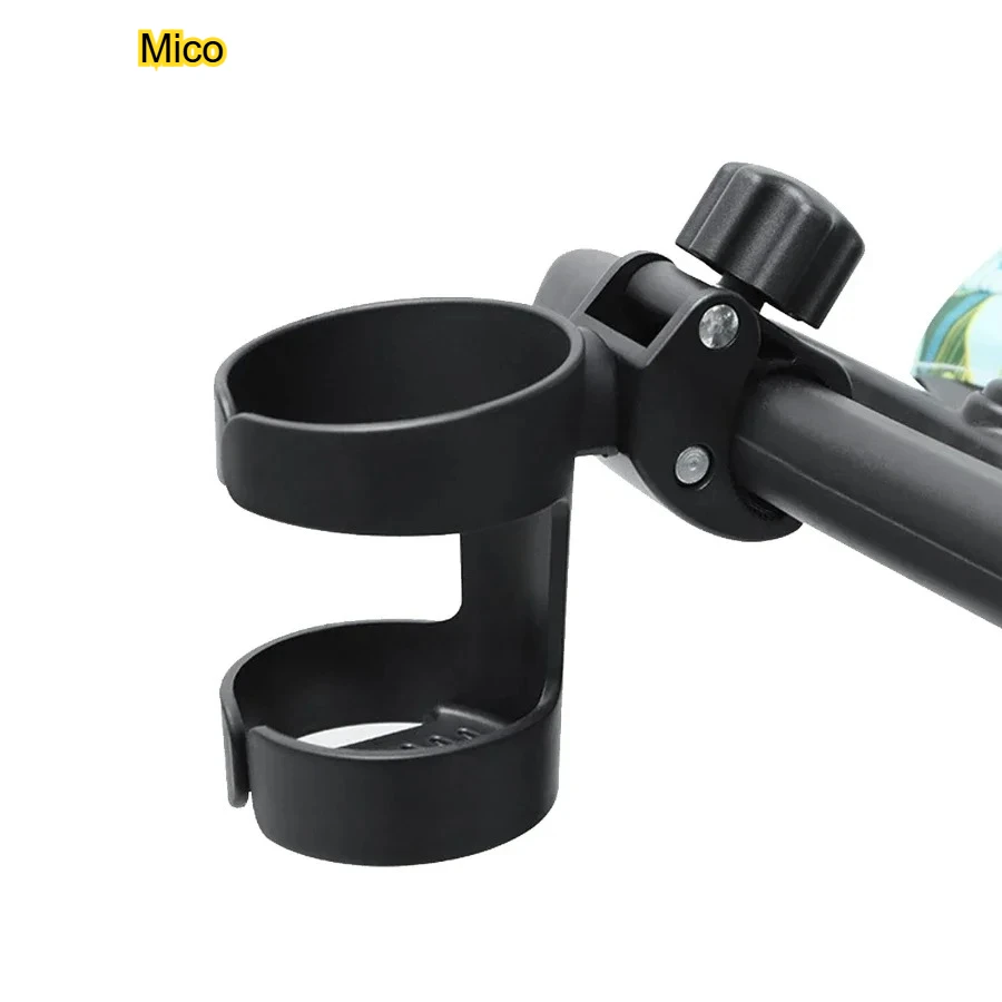 Universal Stroller Cup Holder, Bottle & Drink Storage Rack for Strollers, Wheelchairs, Walkers and Bicycles