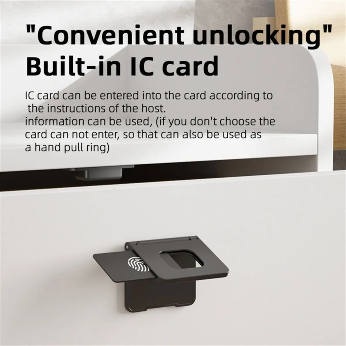 【ELEVATE LIFE】Smart Door Lock Electronic Lock RFID Card Unlock Keyless Mailbox Cabinet Locker Furniture Drawer Lock