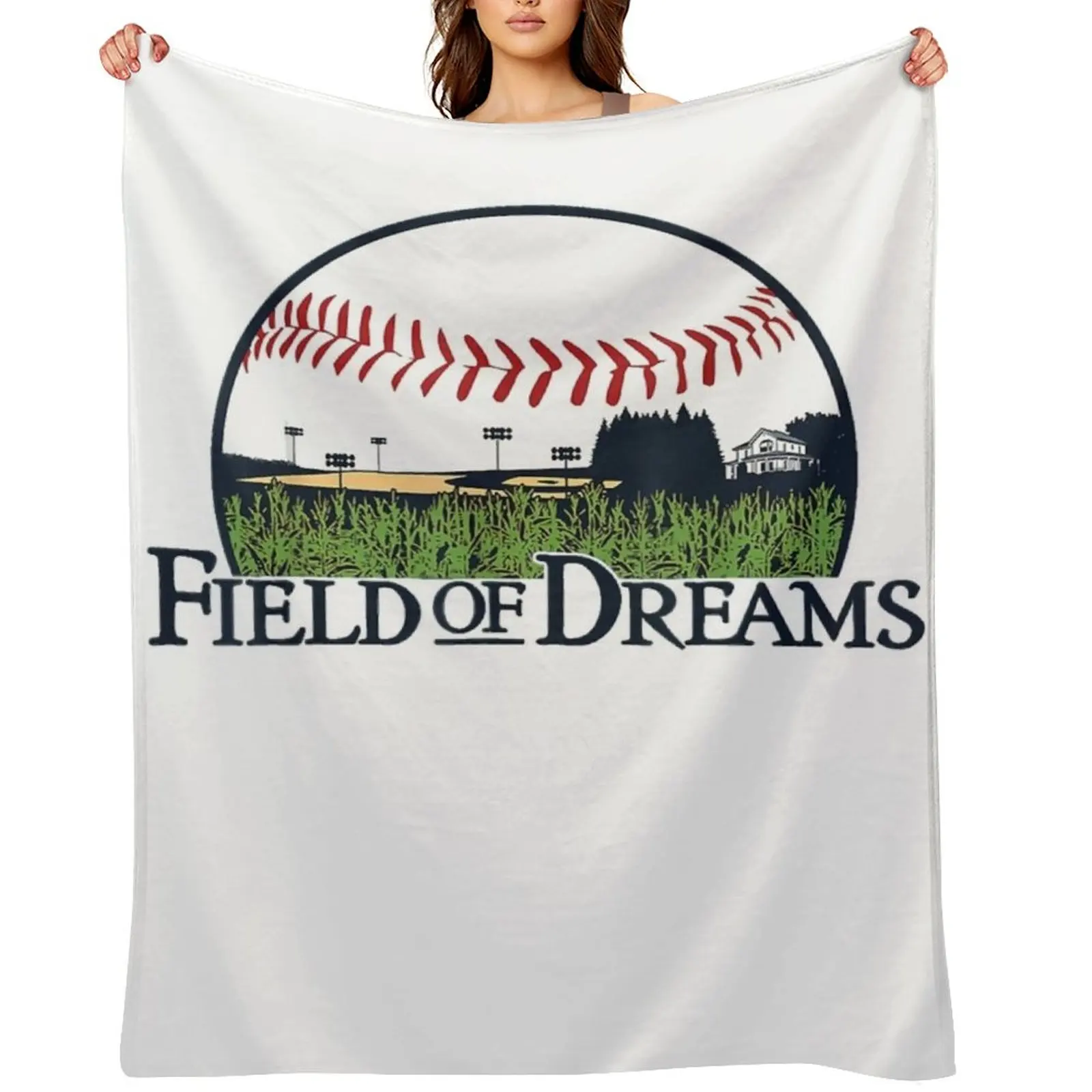 

Gifts Men Field Of Baseball Dreams Softball Baseball Lover Field Of Dreams Graphic For Fan Throw Blanket Quilt Blankets