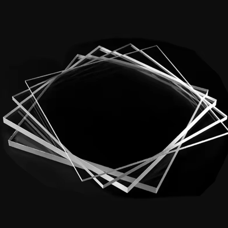 Highly Transparent Sheet Thick 4mm-8mm Sheet Stronge Rsistance Processing Custom Diy Handmade Material 50x50 50x100-420x420mm