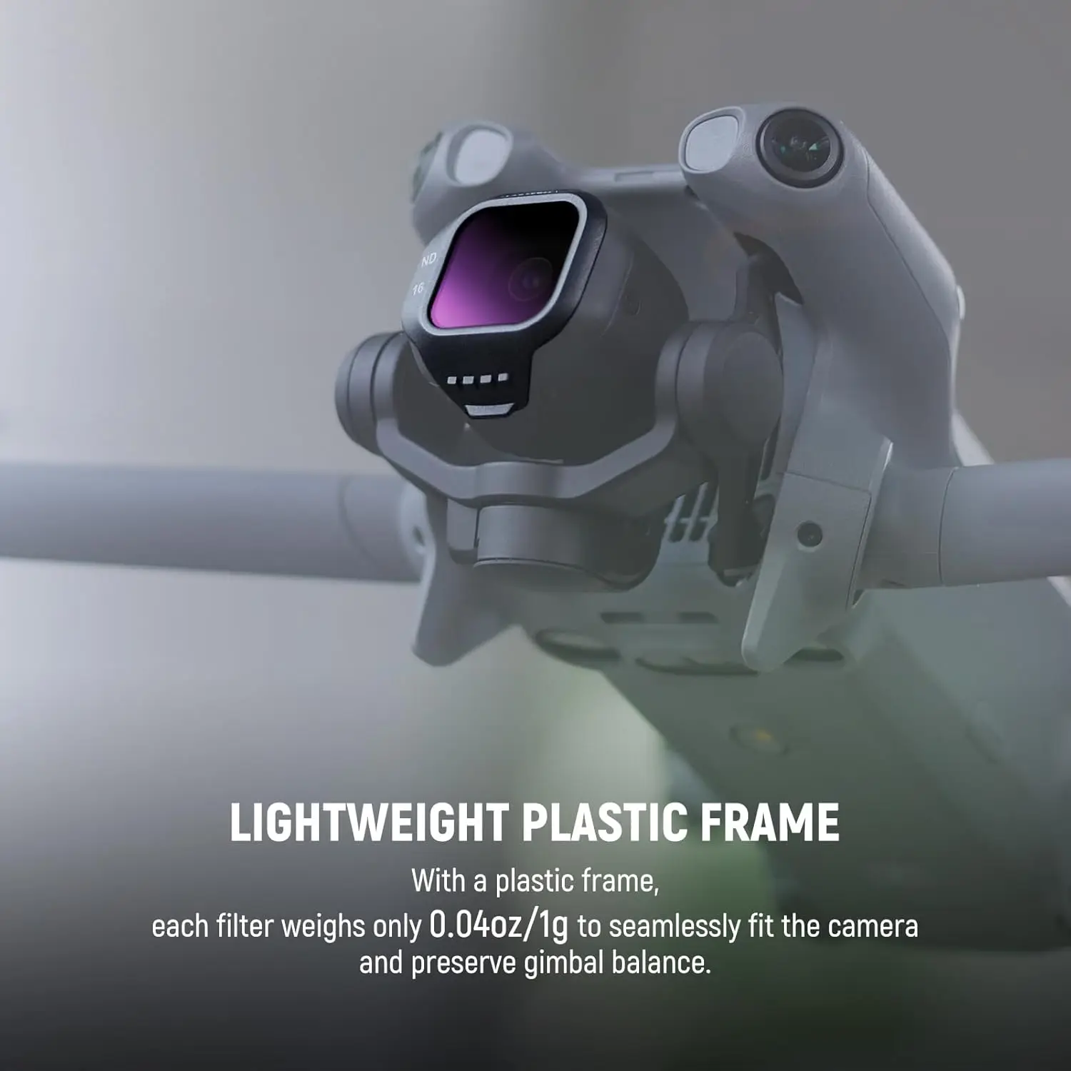 Zestaw filtrów NEEWER CPL ND do DJI Mini 5 Pro (CPL/ND8-ND128), filtr polaryzacyjny okrągły z mocowaniem na zatrzask, filtr soczewki o neutralnej gęstości — zdjęcie produktu 5