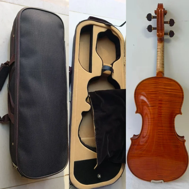 A 4/4 violin made entirely of European tonewoods,naturally  air-dried 20 years