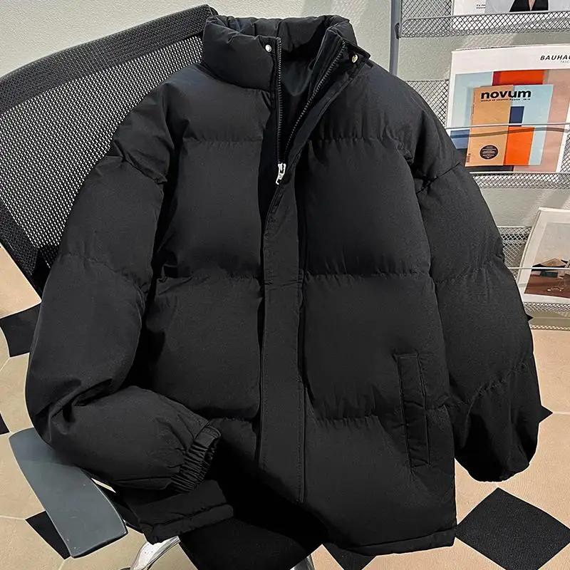 GIOIOMEN ملابس قطنية ، 2025New جودة عالية ملء سميكة دافئة مقاومة للتمزق سترة شتوية رجالية غير رسمية فضفاضة #3