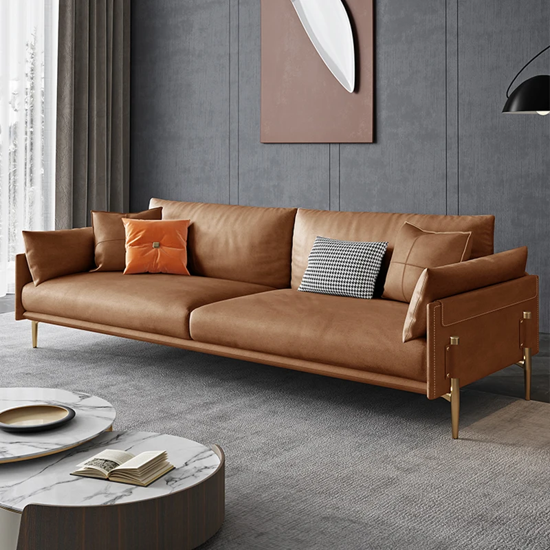 Japanese Accent Living Room Sofas Lounge European Luxury Corner Puffs Sofa Lounge Lazy Divani Da Soggiorno Bedroom Furniture