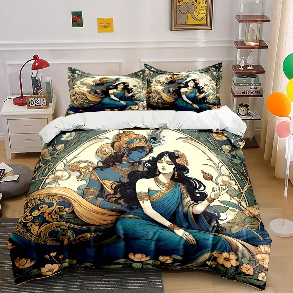 Romantic Mythology Art Decor Soft Comfortable Duvet Cover Bedding Set Included 1*Duvet Cover & 2*Pillowcases, gift