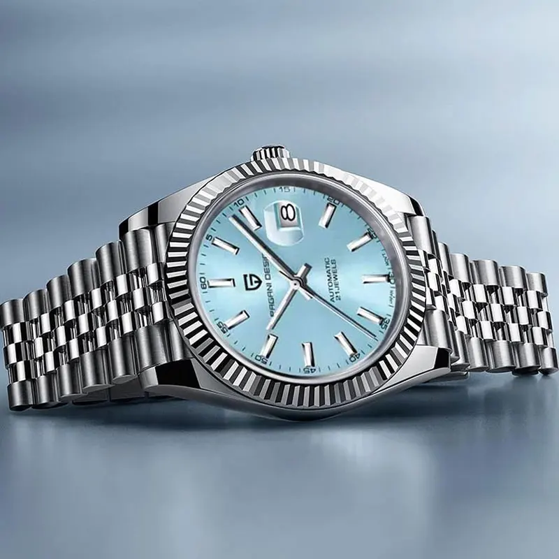 PAGANI DESIGN часы для мужчин 42 мм механические часы из нержавеющей стали 100 м водонепроницаемые мужские часы лучший бренд мужские автоматические наручные часы