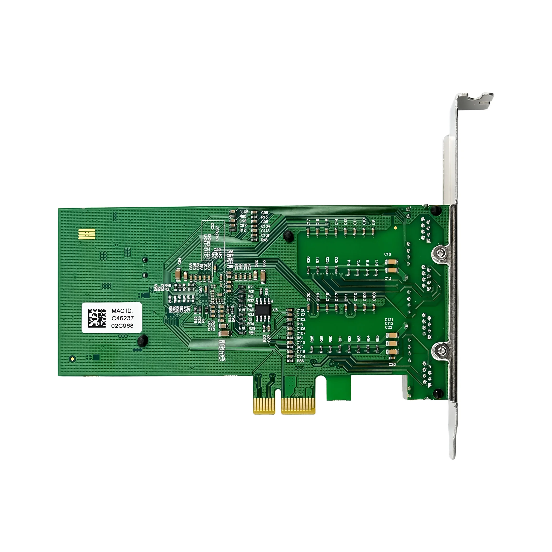NIC per visione artificiale PCIe X1 I350-T4 Quad-1G RJ45