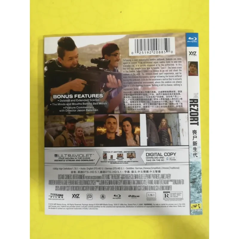 Brand Blu-ray Disc The New Generation of Zombies Movie
