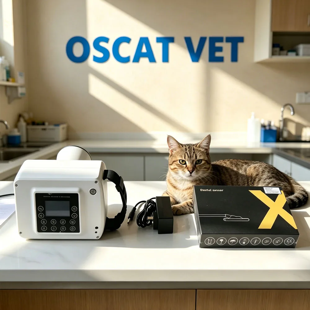 Portable Veterinary Dental X Ray System With Smart Exposure CMOS Sensor Veterinary Equipment Pet Clinic Diagnosis