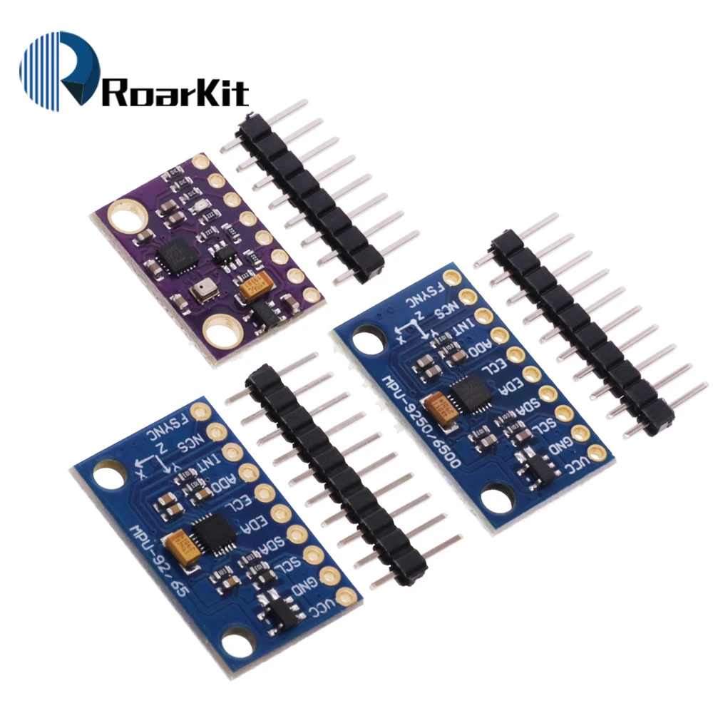 Oryginalny SPI/IIC GY-9250 BMP280 GY-91 MPU6500 MPU9250 6-Axis 9-osi 10DOF żyroskopowego + akcelerator + moduł czujnika magnetometru
