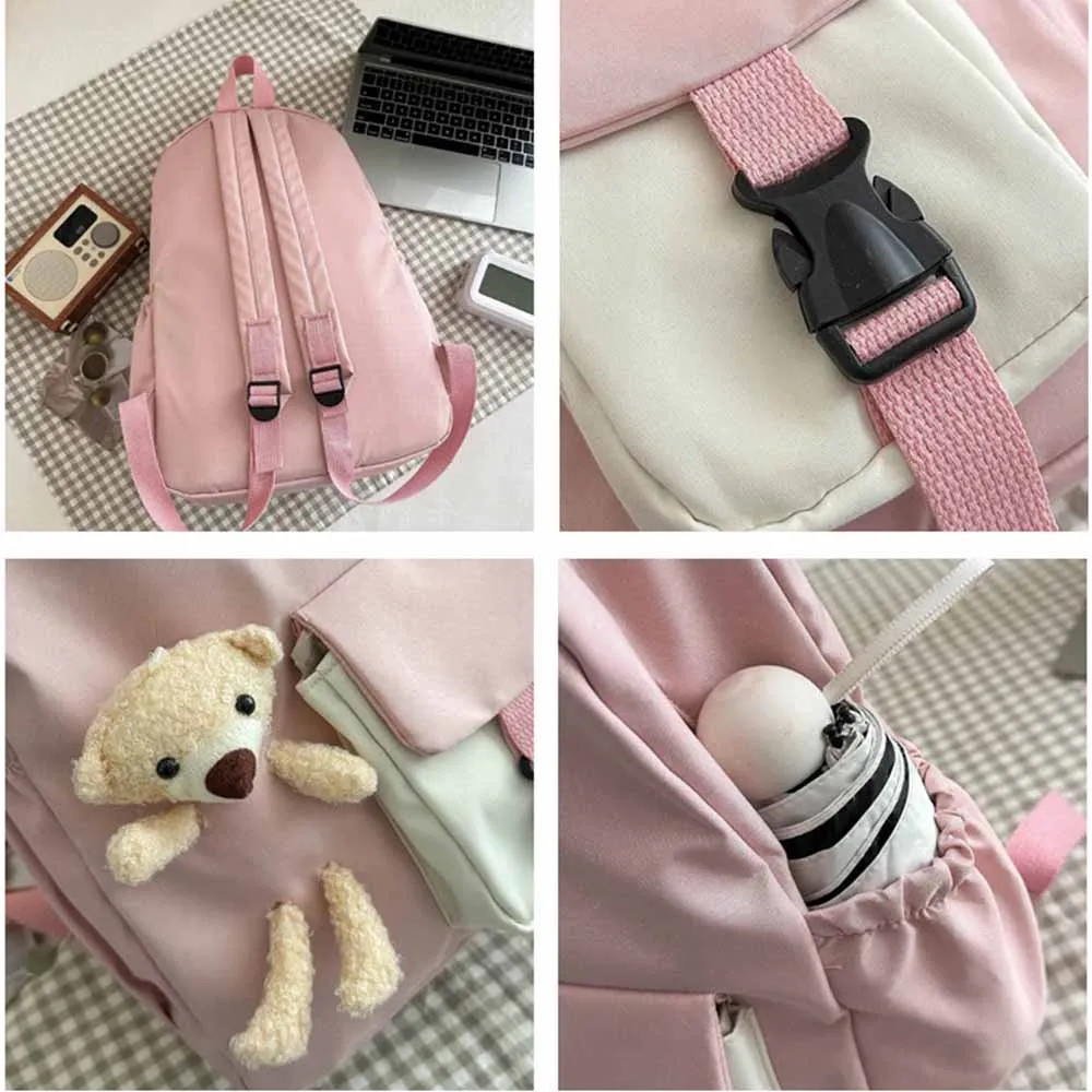 New computer bag with any name, Simple travel bag for college students, Personalized embroidered fashionable backpack，with name