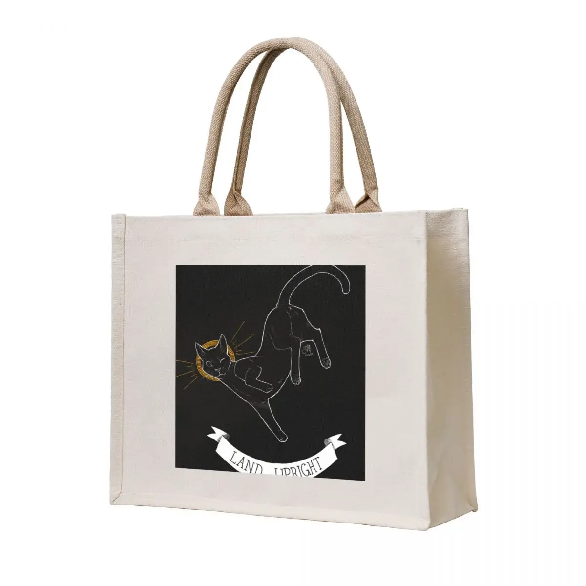 

TRASH BLESSINGS - Land Upright Tote Bag personalized tote Women's bag shoping bag tote canvas