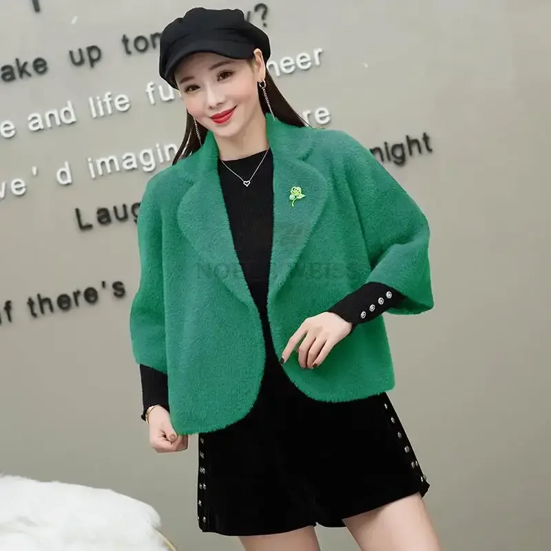 سترة زفاف شتوية دافئة من الفرو الصناعي سترة زفاف بوليرو ملفوفة موضة ثلاثة أرباع كم معطف الحفلات سيدة علوية مخصصة