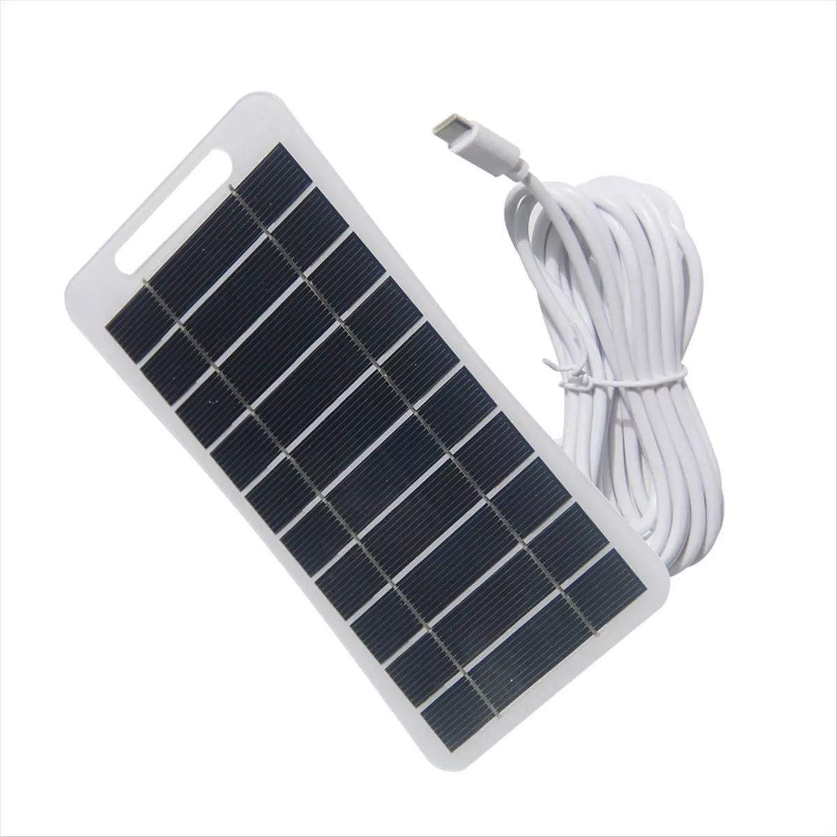 SWXF 5V 2W Mini Solar Panel, USB Solar Charger Micro-Type Solar Panels, Portable Solar Panel for Phone Household Lighting