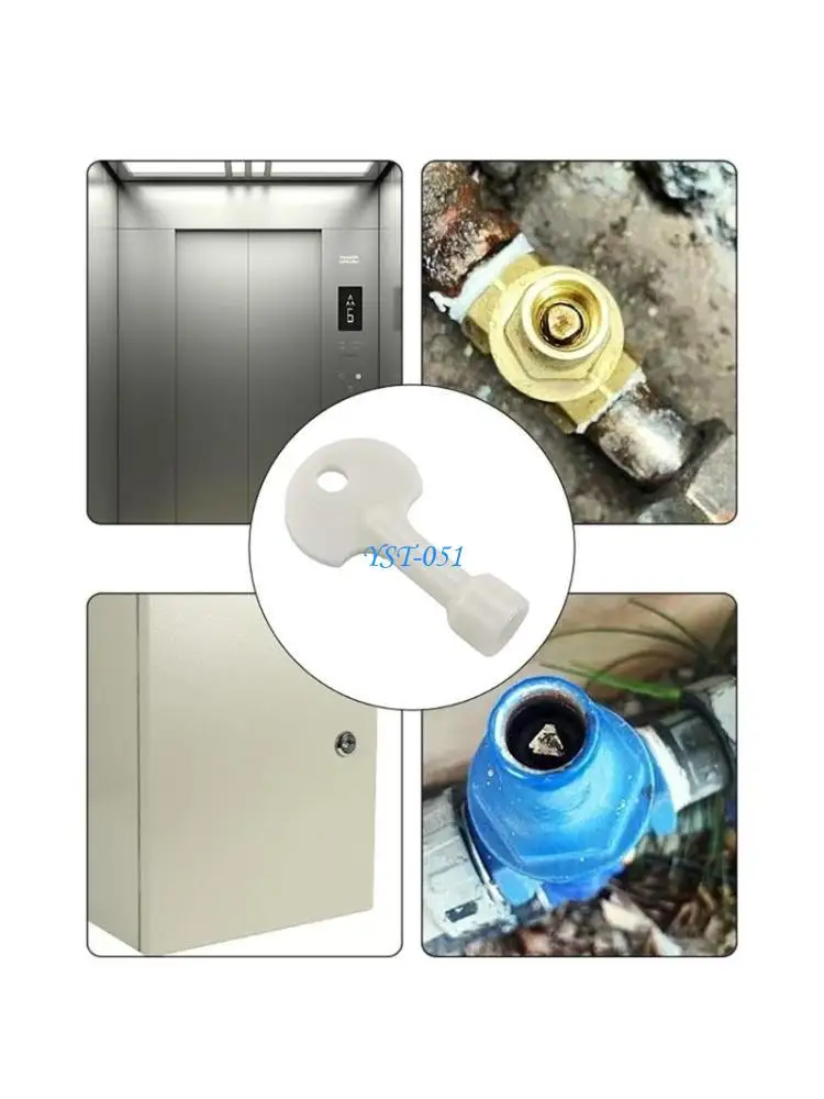 

E15A Trash Can Plastic Triangular Lock Tongue Turning Outdoor Fruit Peels Trash Can Door Lock Easy to Use