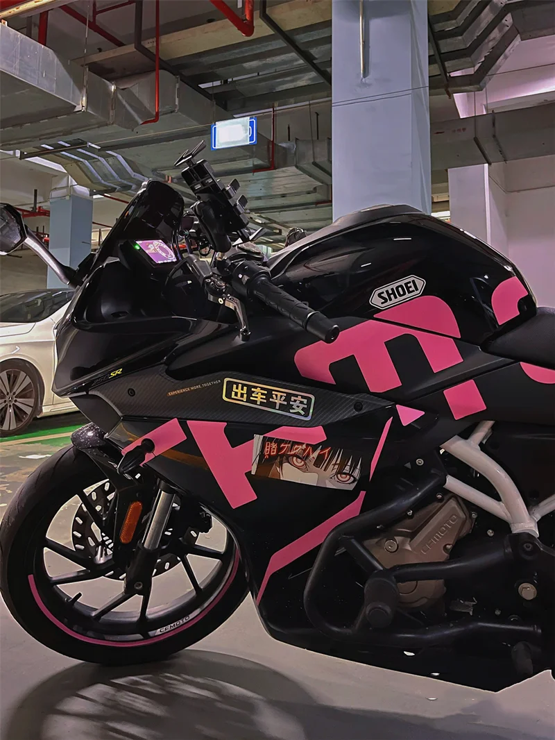 Cartoon Girl Beautiful Eyes Sticker Two-dimensional Car Battery Electric Motorcycle Reflective Waterproof Sticker Decoration