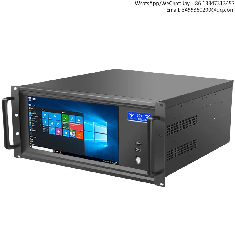 

MACASE C548 19inch Industrial 5U Rack Server Chassis With Touch Screen LCD ATX PSU In-Stock