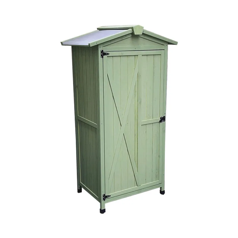 Outdoor storage cabinet, rainproof storage cabinet, garden yard tool room, yard waterproof tool cabinet, outdoor sun protection