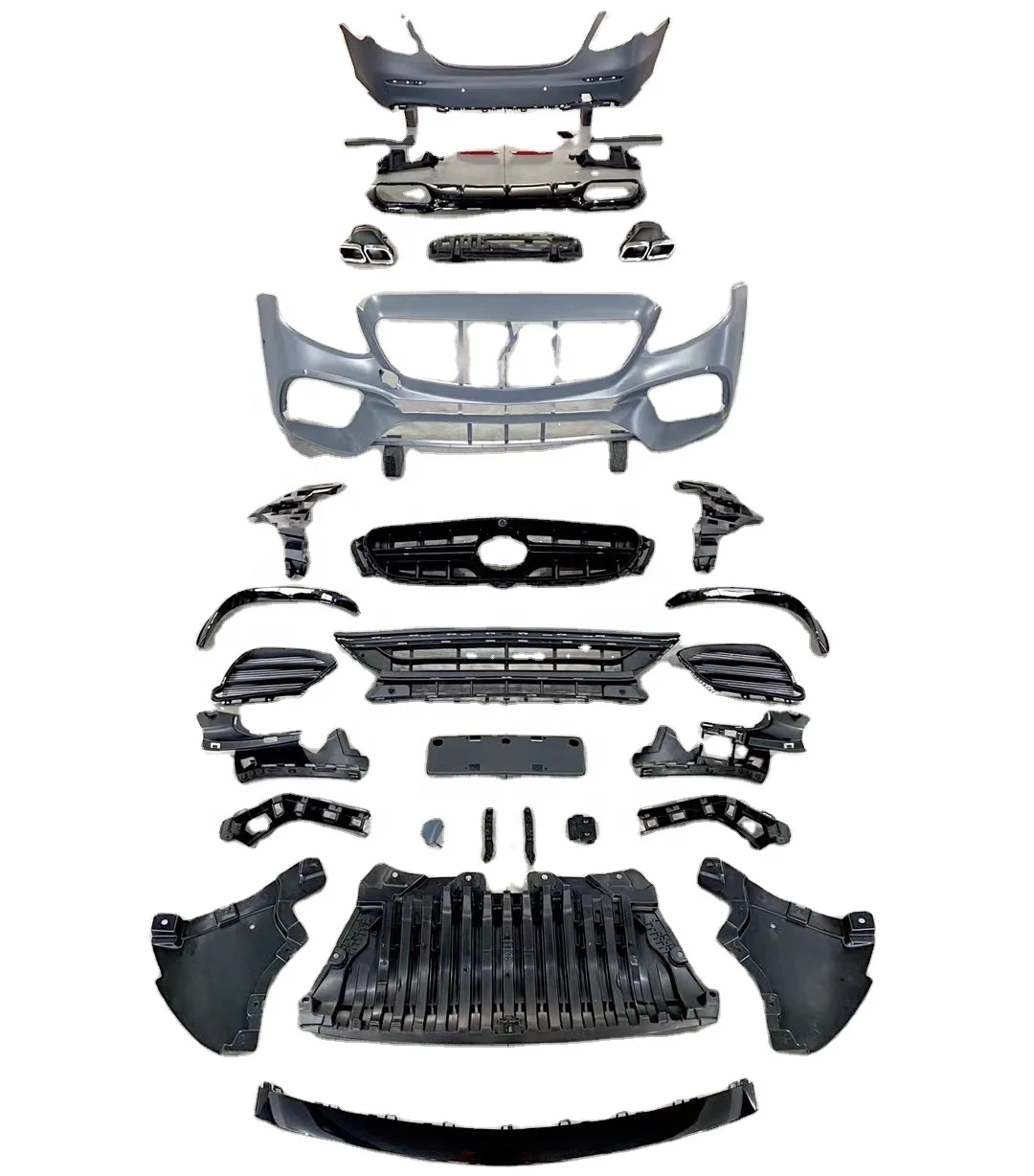 

Factory Direct E63S Full Bodykit for Mercedes Benz E Class W213 Upgrade to E63S Front Bumper Rear Bumper Rear Diffuser Exhaust