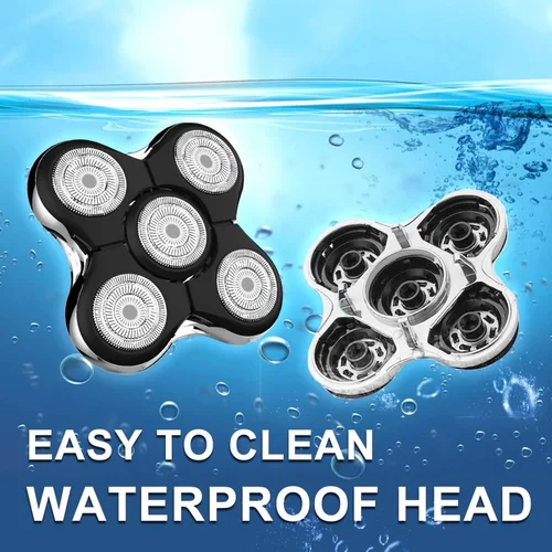 Imagen 2 del producto Original para Remington 5D RX5/XR7000/XR1500 hoja de cabeza accesorios de maquinilla de afeitar inteligente hombres multifunción lavable giratorio afeitadora de peluquero