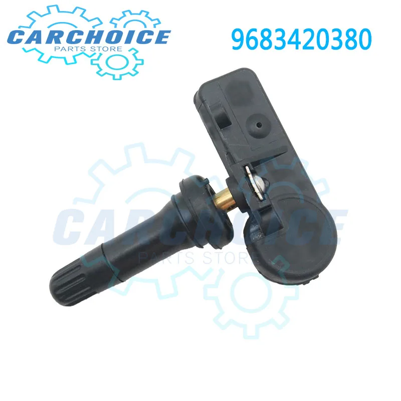 9683420380   Sensore di monitoraggio della pressione dei pneumatici TPMS per Citroen Berlingo Jumper C4 Picasso DS DS4 DS5 per Peugeot RCZ 308 3008