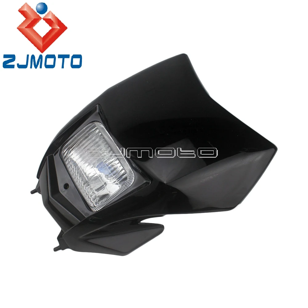 Motorcycle Headlight Fairing For Honda CRF230F CRF150F CRF250R CRF450R CRF450L 2015-2020 Enduro Dirt Bike Front Headlight Mask