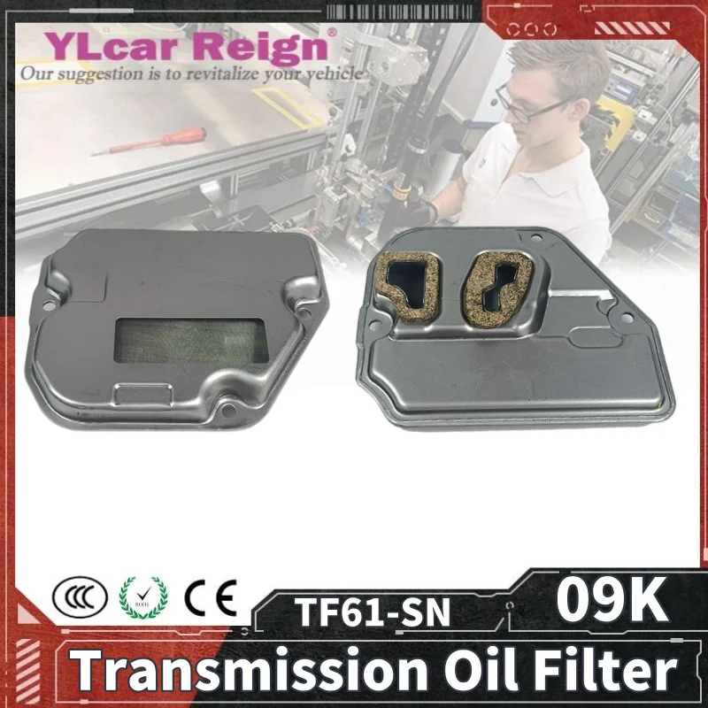 

09K TF61-SN Automatic Transmission Filter For FAW BESTUNE B50 B70 X80/VW Beetle VR6 Caravelle Multivan T5 09K325429 09K321370