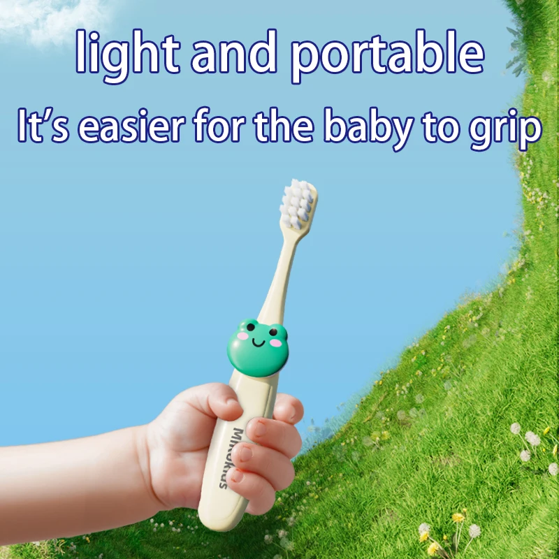 6 قطع فرشاة أسنان فائقة النعومة للأطفال - فرشاة تدريب للأطفال الصغار من عمر 3 إلى 12 سنة - أدوات العناية بالفم على شكل حيوان حيوانات كرتونية لطيفة 2025 #6