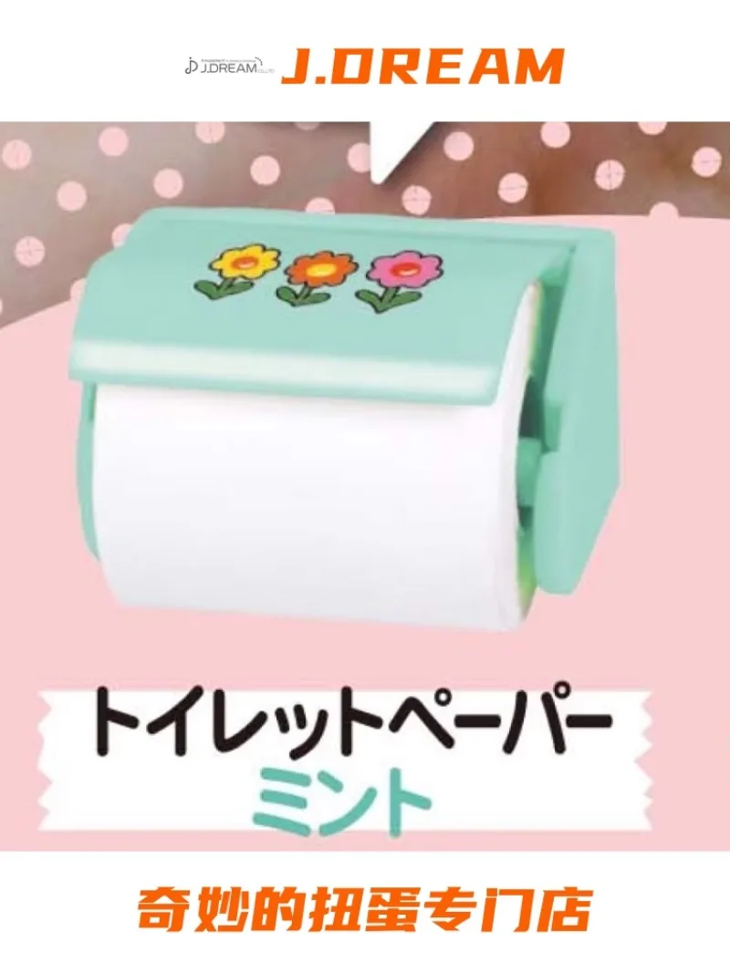 J.DREAM-juguetes de cápsula Gashapon originales, Mini rollo de papel Kawaii, modelos en miniatura de utilería, figura de Anime linda, regalo