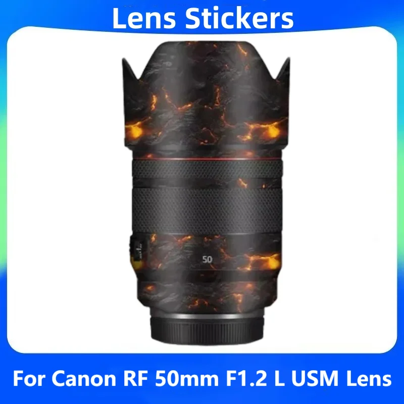 For Canon RF 50mm F1.2 L USM Anti-Scratch Camera Lens Sticker Coat Wrap Protective Film Body Protector Skin Cover