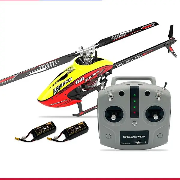 在庫あり Goosky LEGEND RS6 600 3D フライバーレス RC ヘリコプター