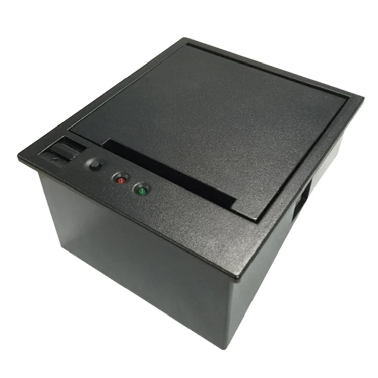 58mm Front Panel Embedded Thermal Kiosk Printer 203DPI  Auto Cutter Supports Chinese Language Compatible Parking Systems
