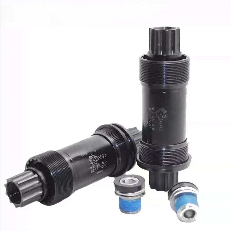1 unidad de eje central de bicicleta (BB) compatible con FSA, LASCO, Zhiqing, Peilin, de 68mm, cinco vías, 118, 128, 135mm, con 10 dientes y 10 llaves.
