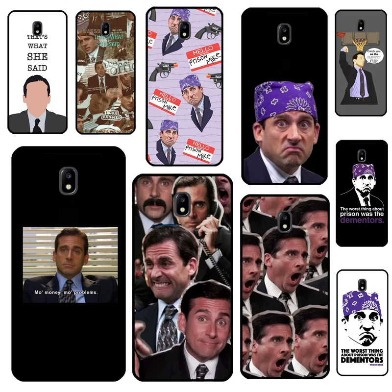 Michael Scott The Office Funny Humor For Samsung Galaxy J8 A7 A9 2018 J1 J3 J5 J7 2016 A3 A5 2017 A6 A8 J4 J6 Plus Phone Case