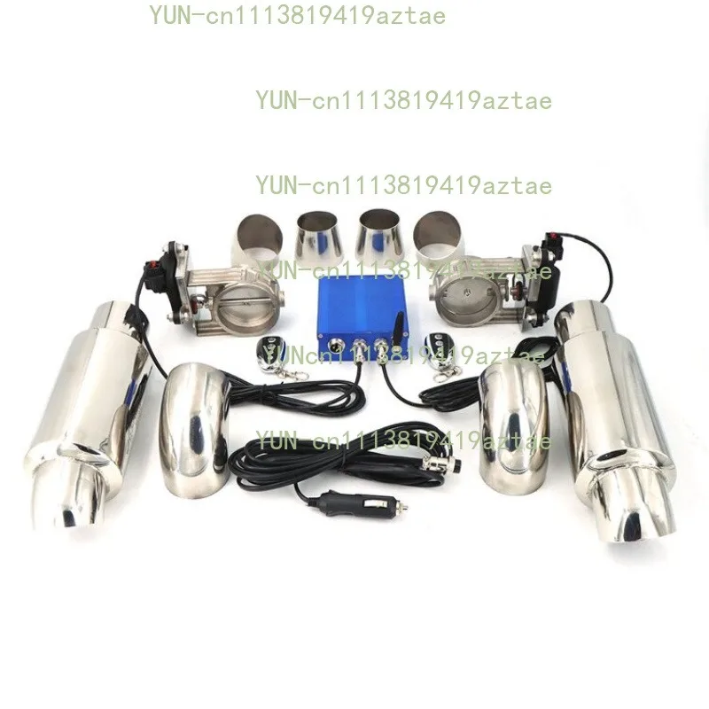 Car Exhaust Variable‑Sound Electronic Cutout Valve, Remote Operated Sport Sound Simulator for Universal Auto Modification