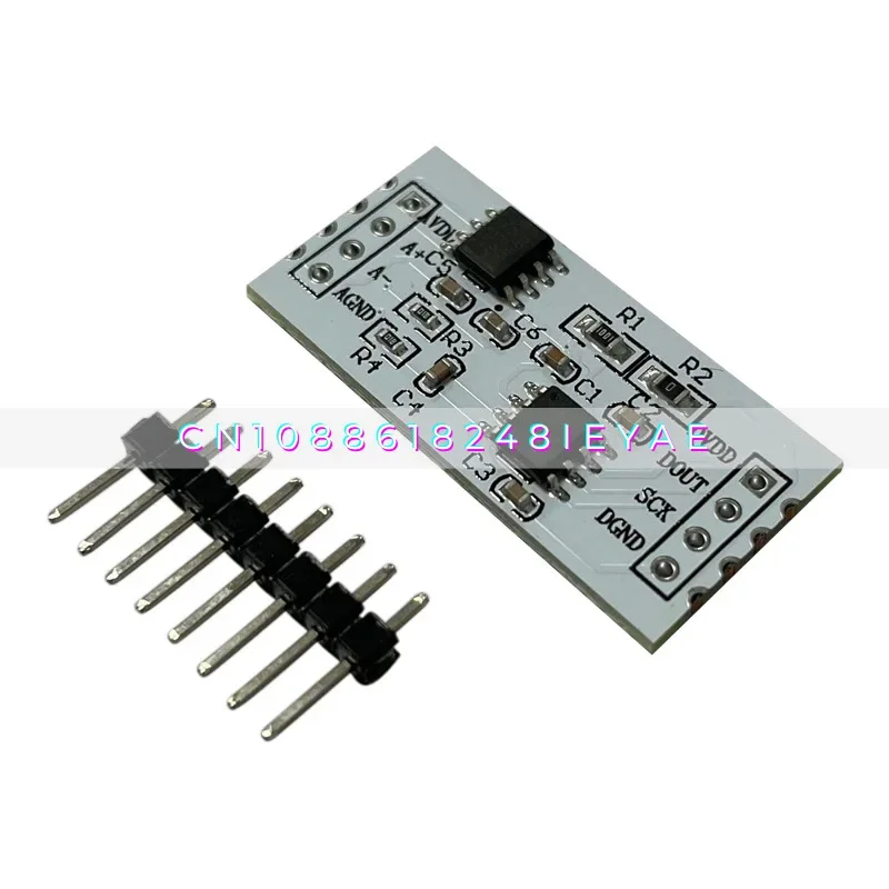 

HX710A HX710B HX710C 24-bit ADC Analog-to-digital Conversion Module, Weighing Pressure Sensor Module
