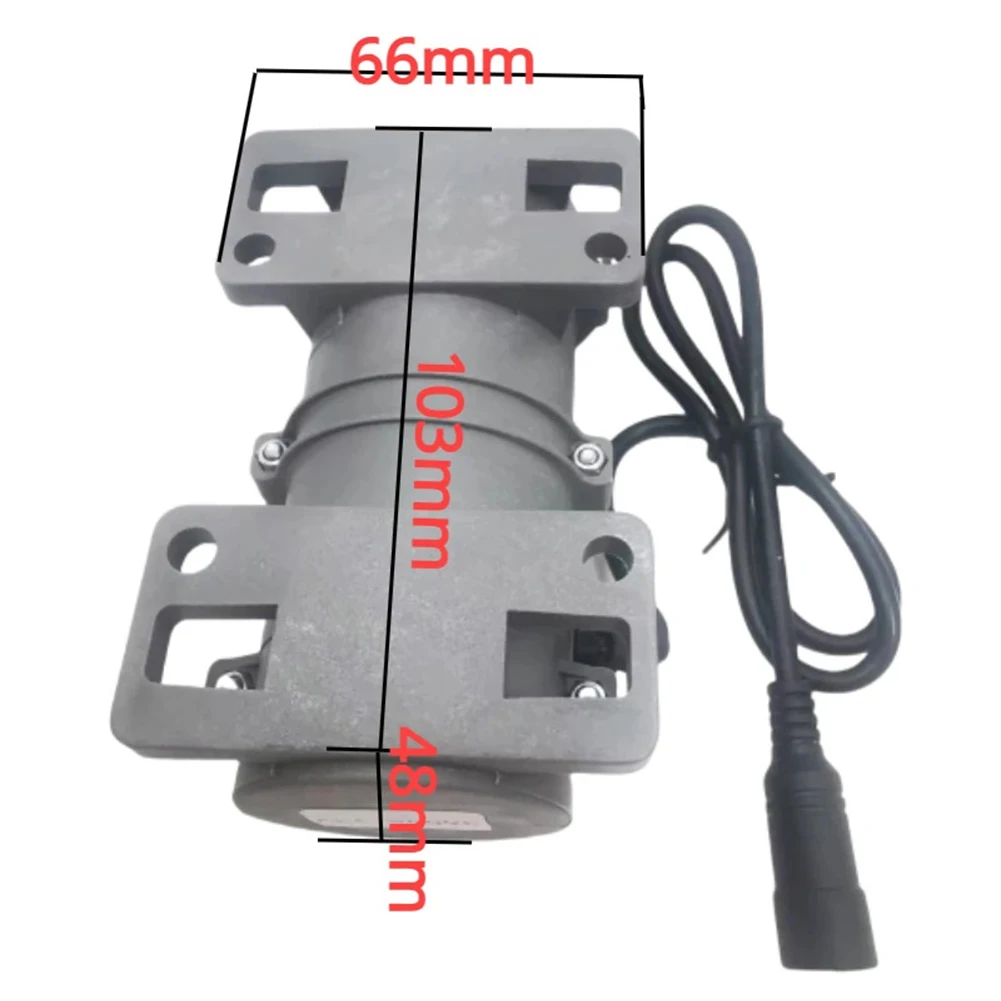 DC 12V 3800RPM Vibration Motor With Adjustable Power Supply Eccentric Gears For Massage Chair Bed Screen Industrial