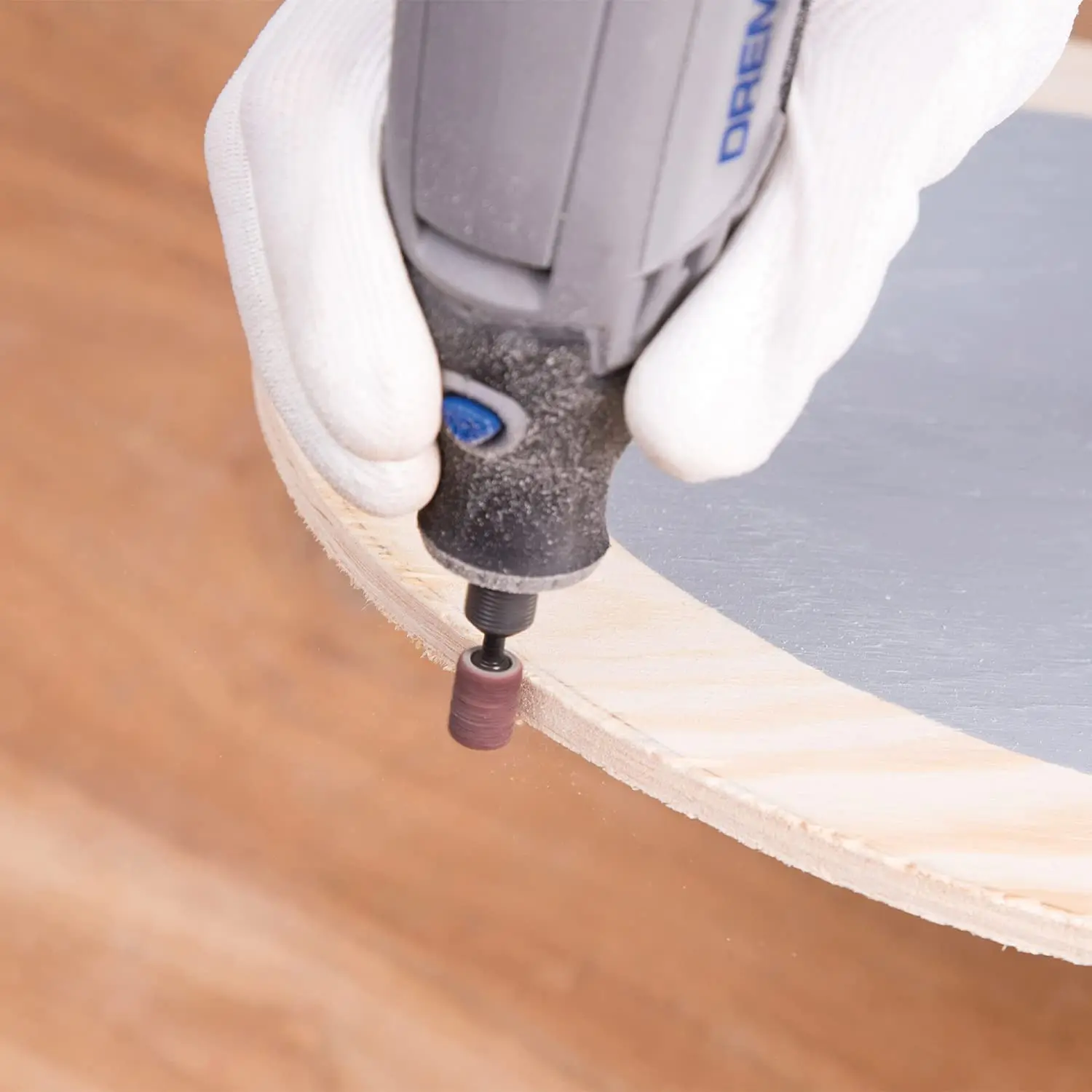 Imagem -03 - Dremel 430 502 511e Lixadeira Flapwheel Mandril Lixar Tambor para Uso com Rotary Tool Grinder para Remoção de Ferrugem Polimento