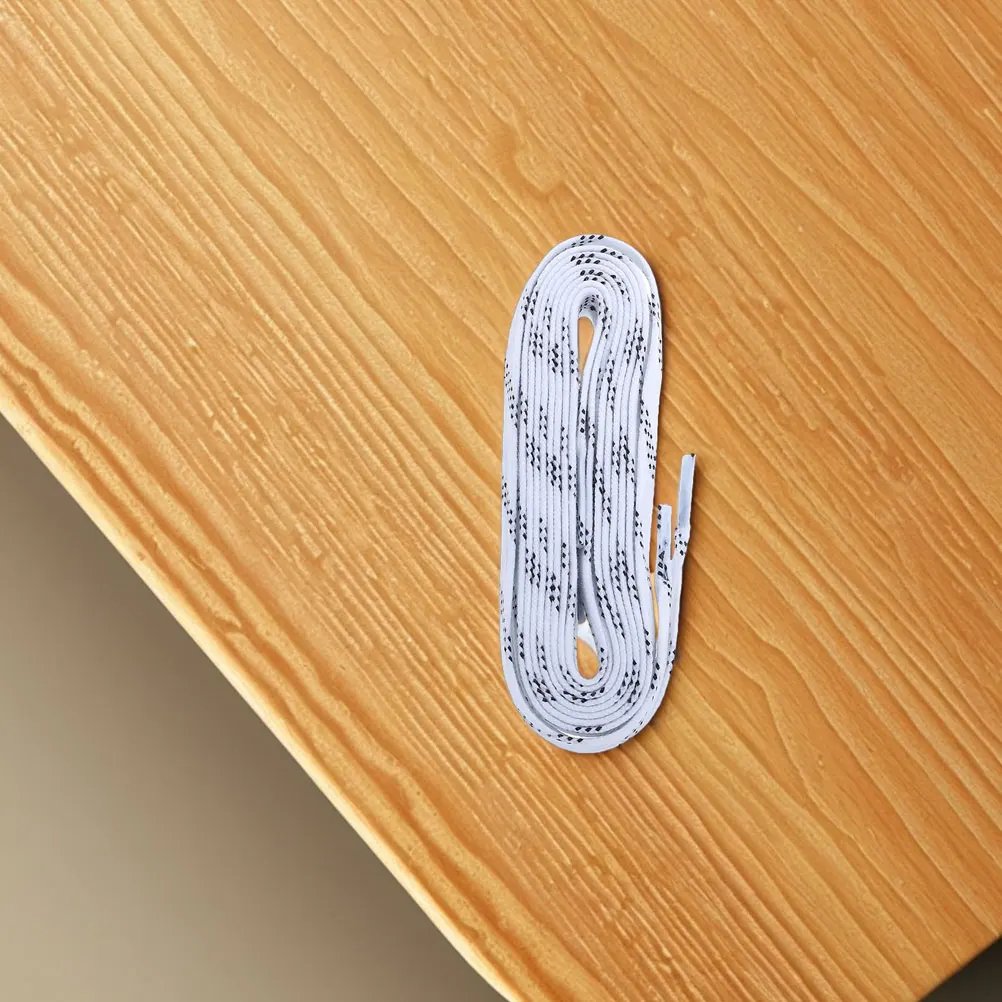 

4pcs Ice Hockey Shoelaces Heavy Duty Anti-break Waxed Laces Skate Shoes Accessories Cotton Blade Snowboard Boot Team Sport